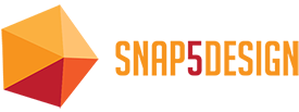 Snap 5 Design Logo